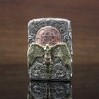 Guardian Angel Zippo Double Armor – Solid Brass Custom Art Lighter