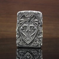 Guardian Angel Zippo Double Armor – Solid Brass Custom Art Lighter