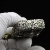 Zippo Double Armor Luminous Ganesha Lighter – Solid Brass Hindu Art Custom Case