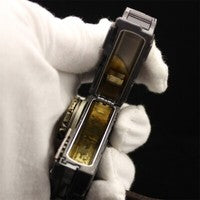 Double Armor Zippo Set - Kinetic Steampunk Luminous Gears - Moving Parts & Centipede Industrial Art Lighter