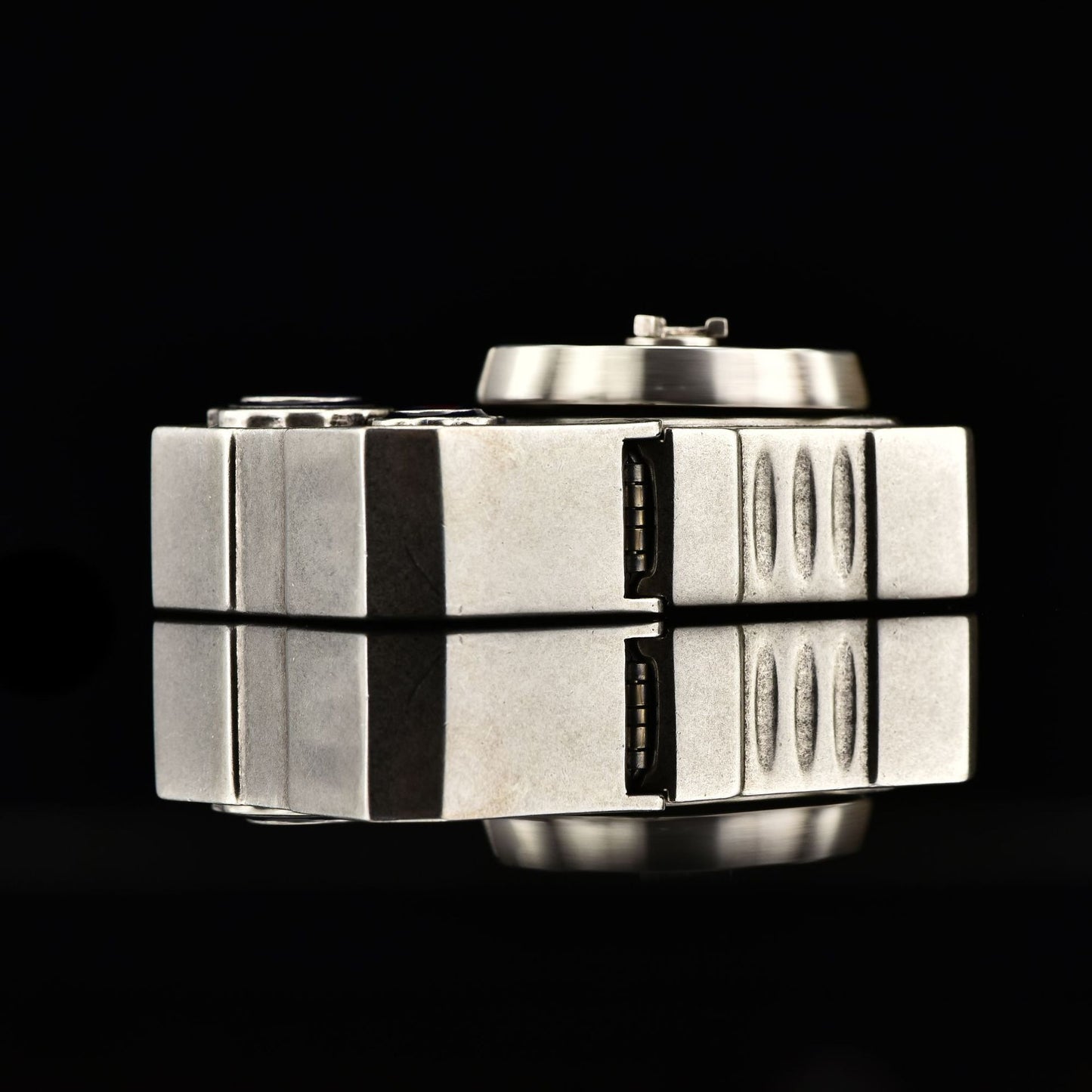 ZIPPO Armor Steampunk Gear Lighter – Glow-in-the-Dark Double Armor Set | Cyberpunk Design with Genuine Zippo Insert