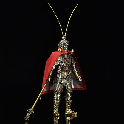 Sun Wukong Monkey King Zippo Double Armor Lighter Statue Figure Art Gift NEW