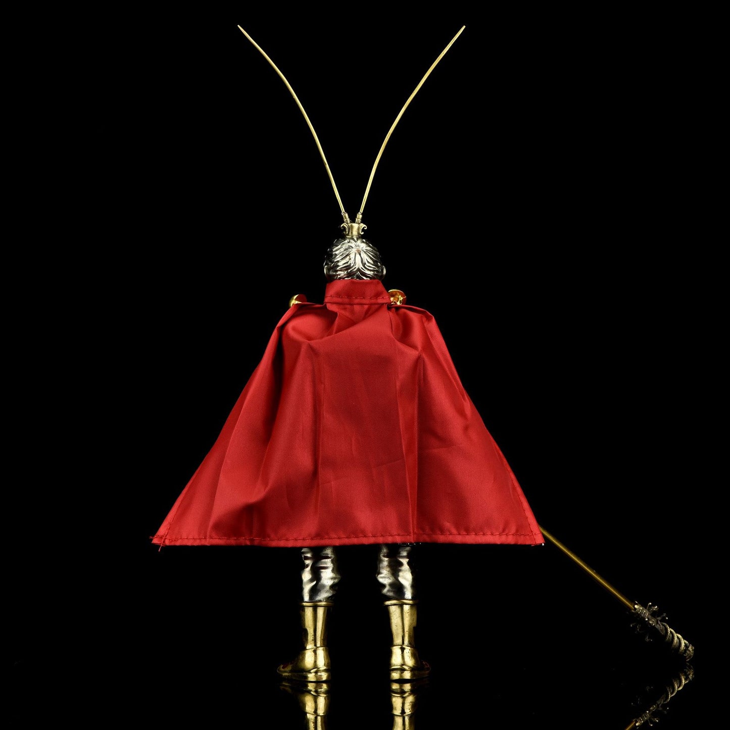 Sun Wukong Monkey King Zippo Double Armor Lighter Statue Figure Art Gift NEW