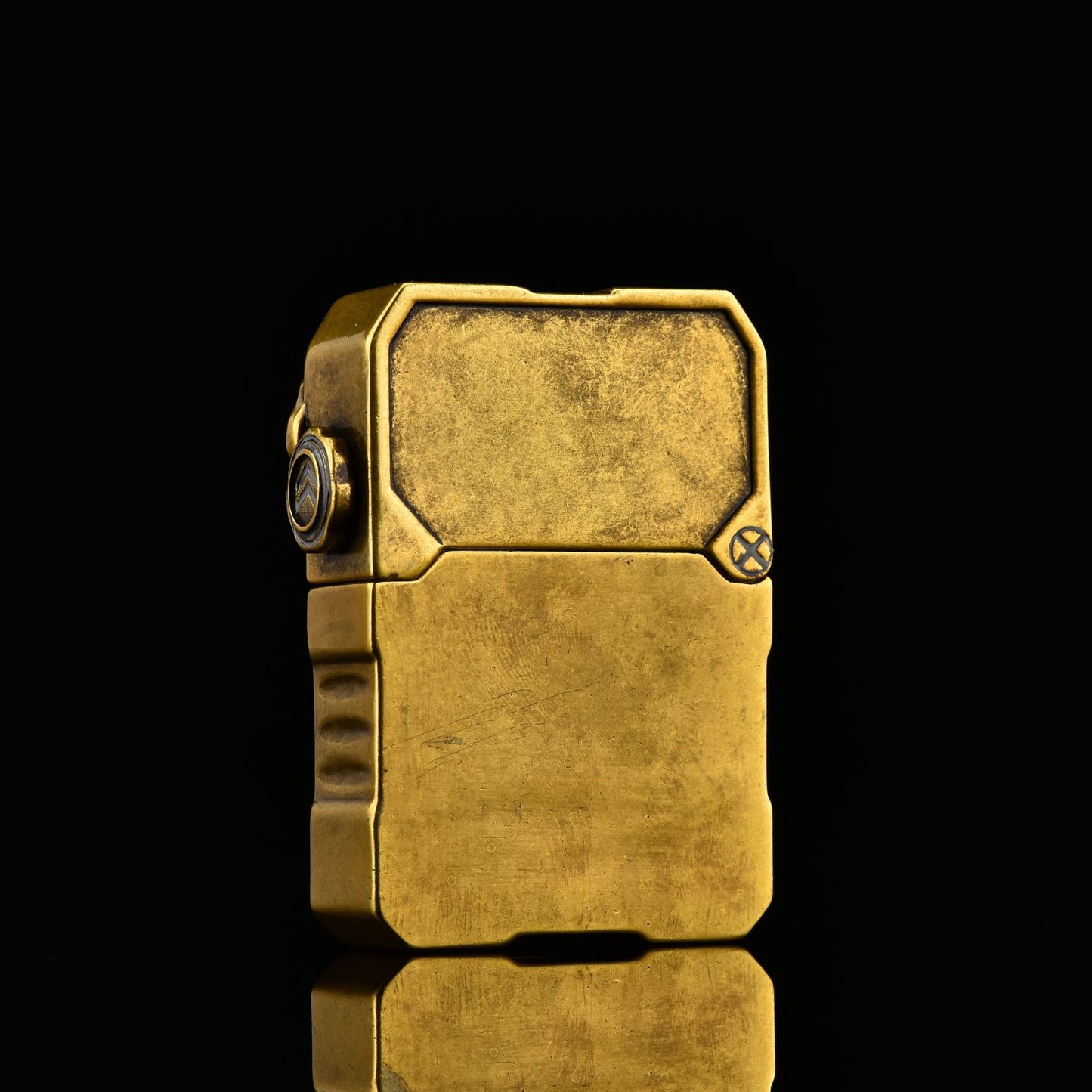 ZIPPO Armor Steampunk Gear Lighter – Glow-in-the-Dark Double Armor Set | Cyberpunk Design with Genuine Zippo Insert