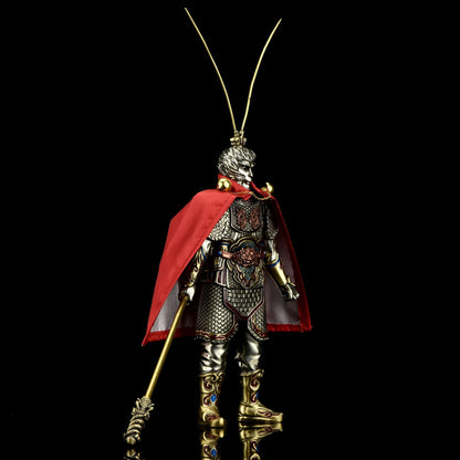 Sun Wukong Monkey King Zippo Double Armor Lighter Statue Figure Art Gift NEW