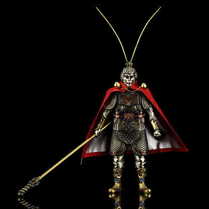 Sun Wukong Monkey King Zippo Double Armor Lighter Statue Figure Art Gift NEW