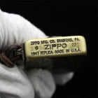 Zippo Constantine 1941 Replica - Holy Cross & Saint Benedict Custom Engraved Lighter