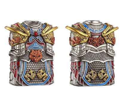 Zippo Lighter Sun Wukong Monkey King Double Armor Case Luminous Statue