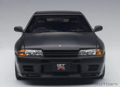 AUTOart 1/18 Nissan Skyline GT-R R32 V-Spec II Tuned Ver. Matt Black 77418