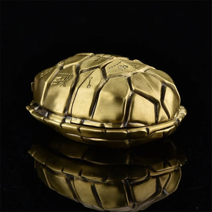 ZIPPO Armor Lucky Turtle Shell Lighter – Double Armor Limited Edition | Solid Brass Custom Case