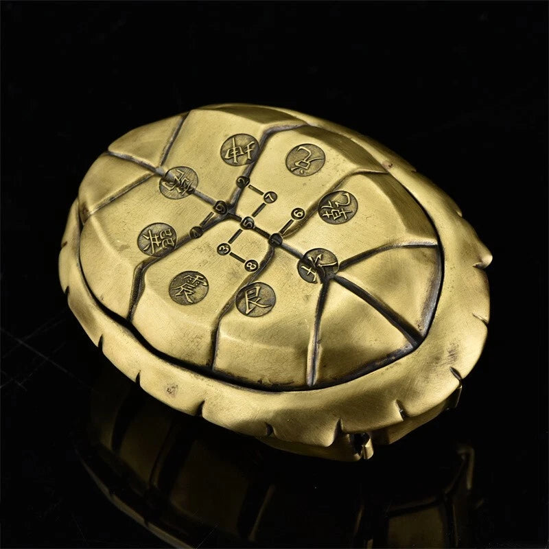 ZIPPO Armor Lucky Turtle Shell Lighter – Double Armor Limited Edition | Solid Brass Custom Case